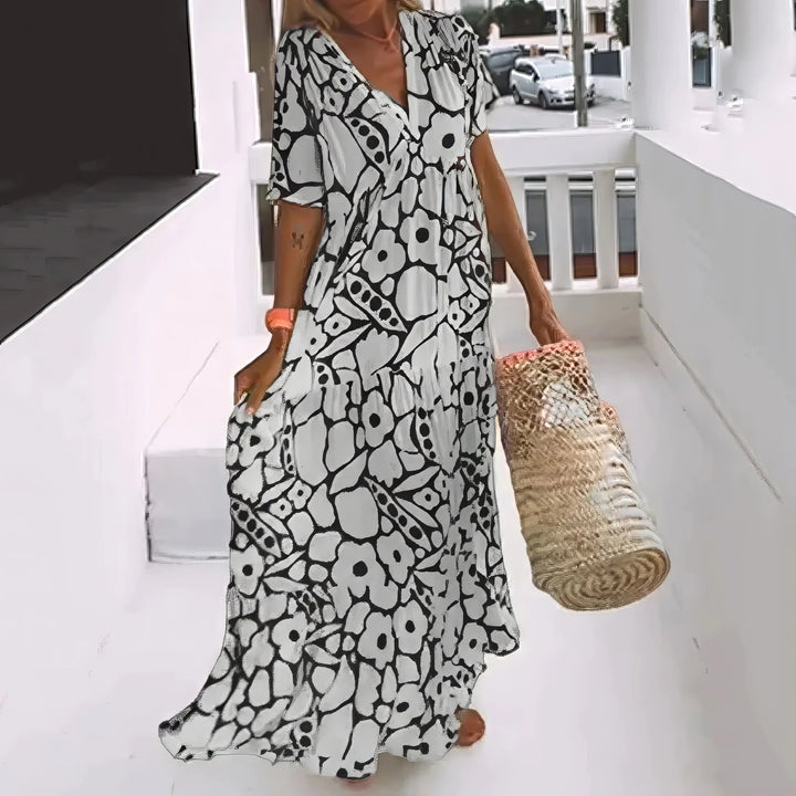 Greta | Elegant Maxi Dress Effortless Style