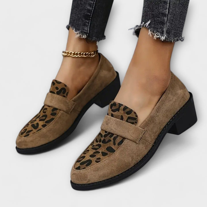 Daniela | Leopard Print Slip-On Comfort