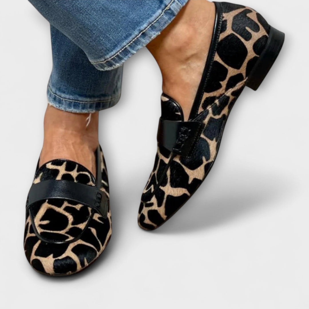 Georgiana | Bold Animal Print Slip-On Comfort