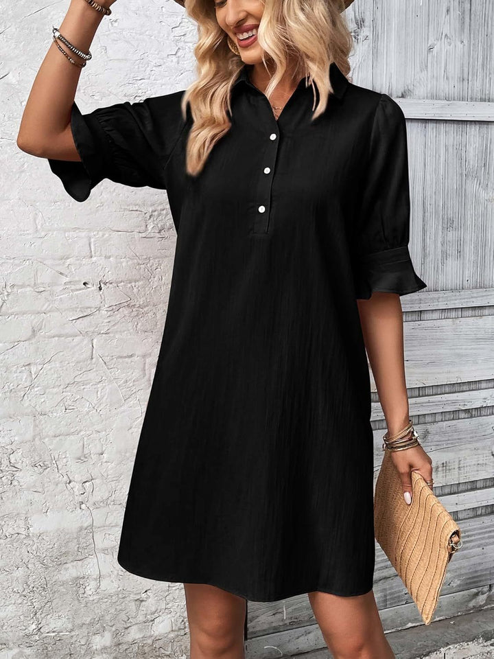 Kylie | Elegant Ruffle Dress