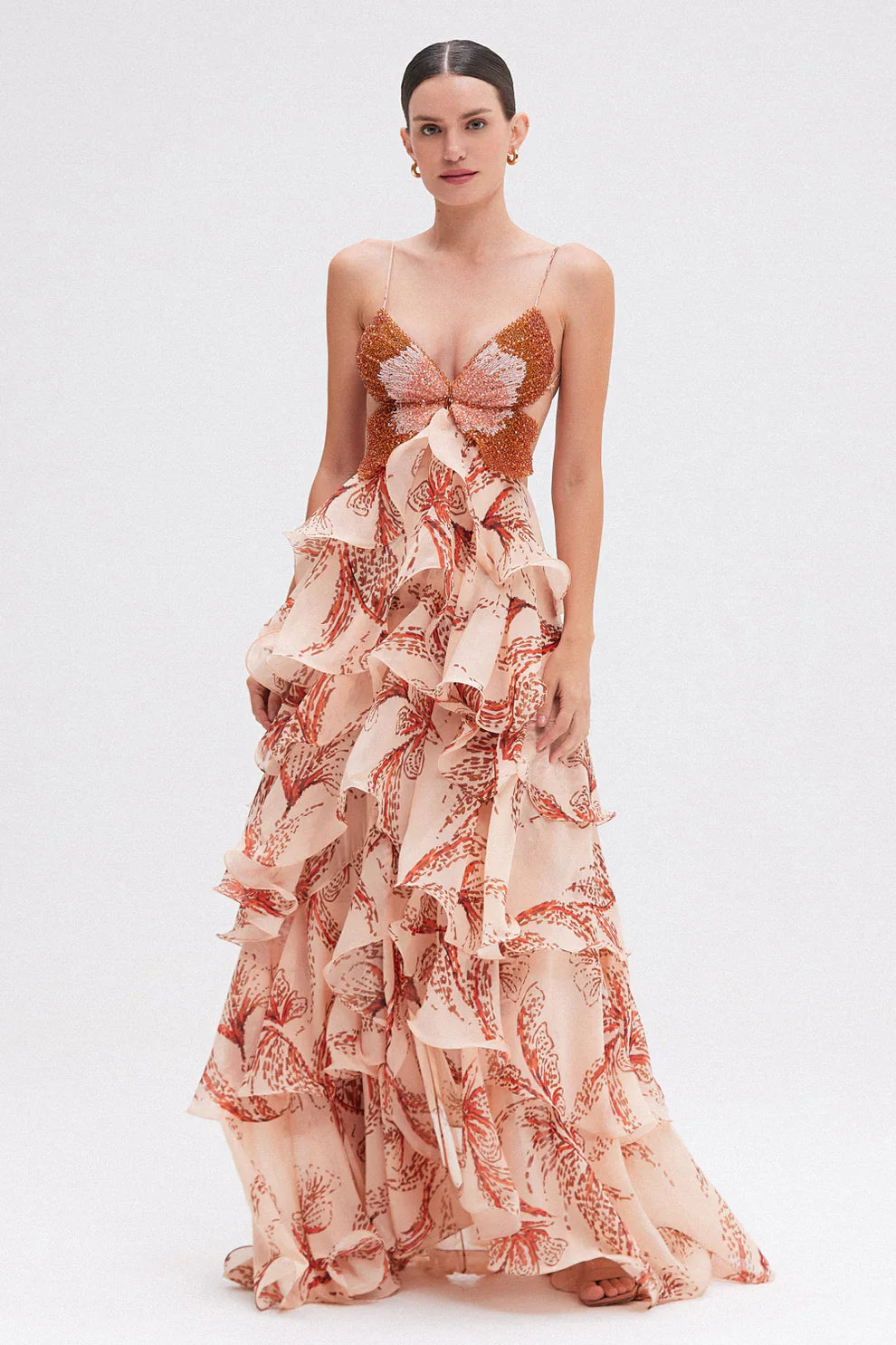 Nahia | Effortless Elegance With Ruffled Flair