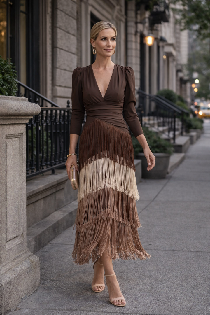 Mia Fringe Dress