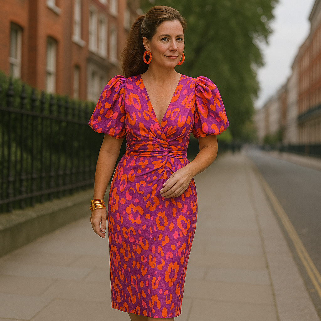 Zoe | Elegant Dress With Statement Sleeves