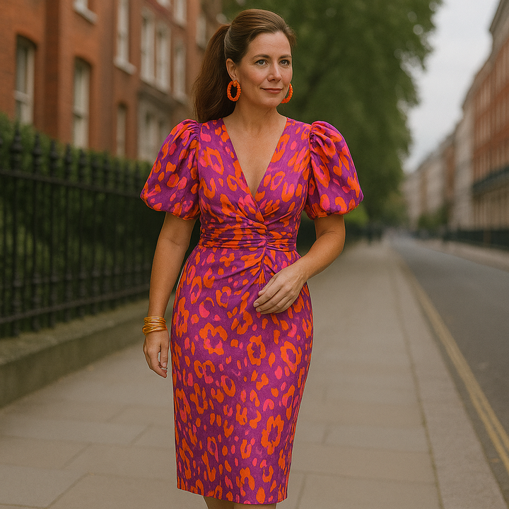 Zoe | Elegant Dress With Statement Sleeves