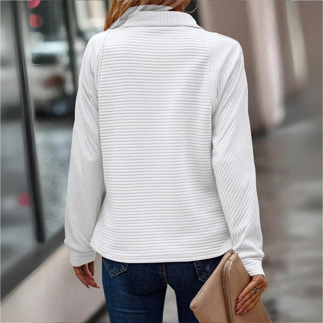 Sutton | Half-Zip Detailed Pullover