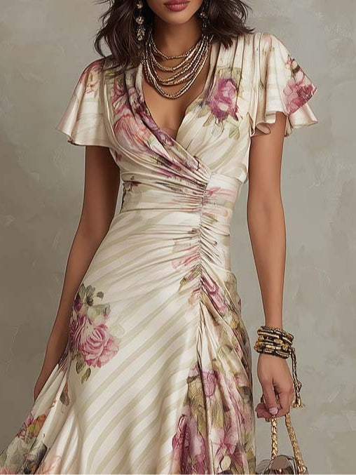 Alba | Elegant Midi Dress For Special Occasions