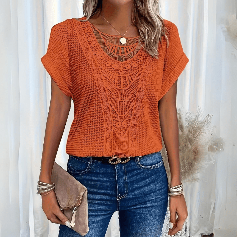 Hazel | Elegant Ibiza-Inspired Blouse