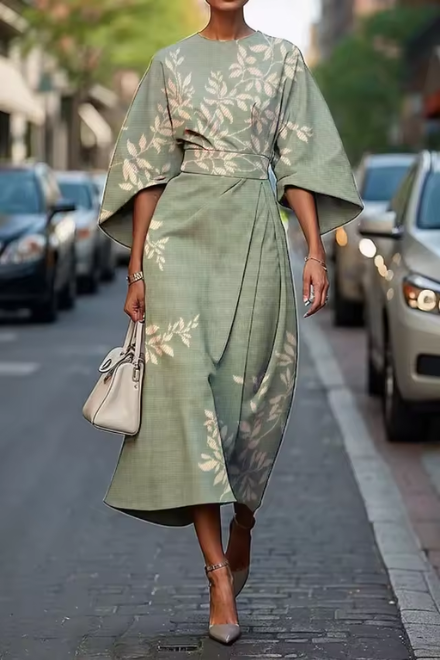 Rita | Elegant Floral Dress