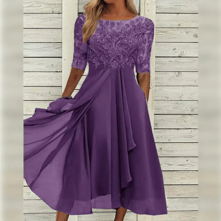 Nadia | Elegant Lace Evening Dress