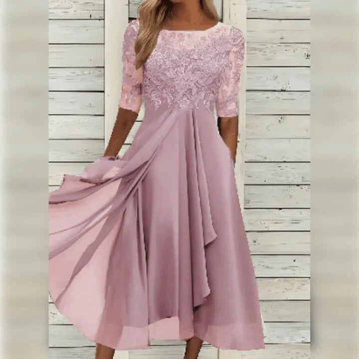 Nadia | Elegant Lace Evening Dress