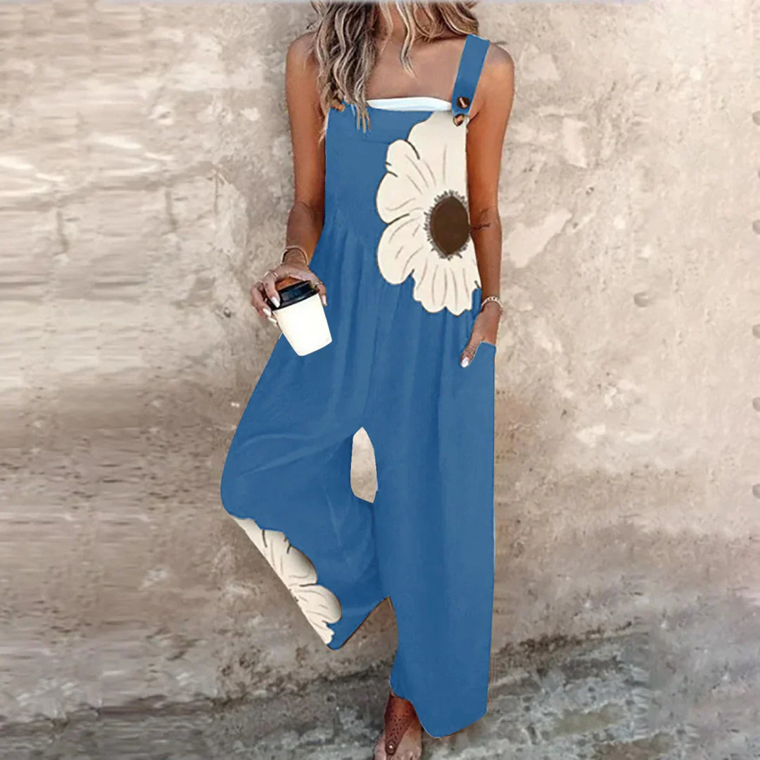 Laura™ - ELEGANT JUMPSUIT WITH DECONSTRUCTED CUT
