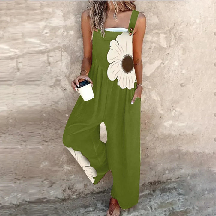 Comfortable Printed Work Overalls