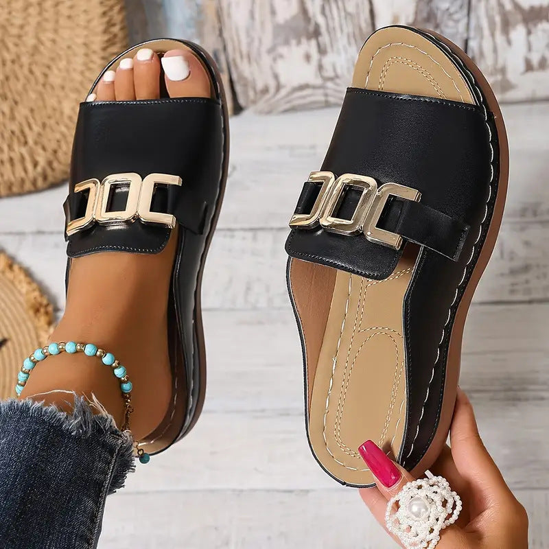 Willow | Slip-On Buckle Slides