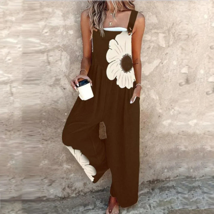 Comfortable Printed Work Overalls