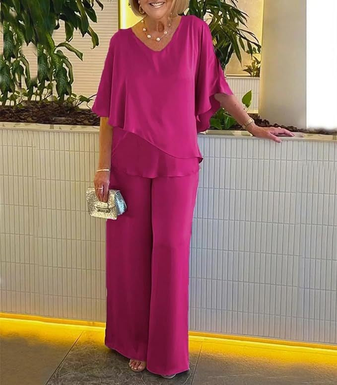 Martha | Comfortable Wide-Leg Loungewear Set