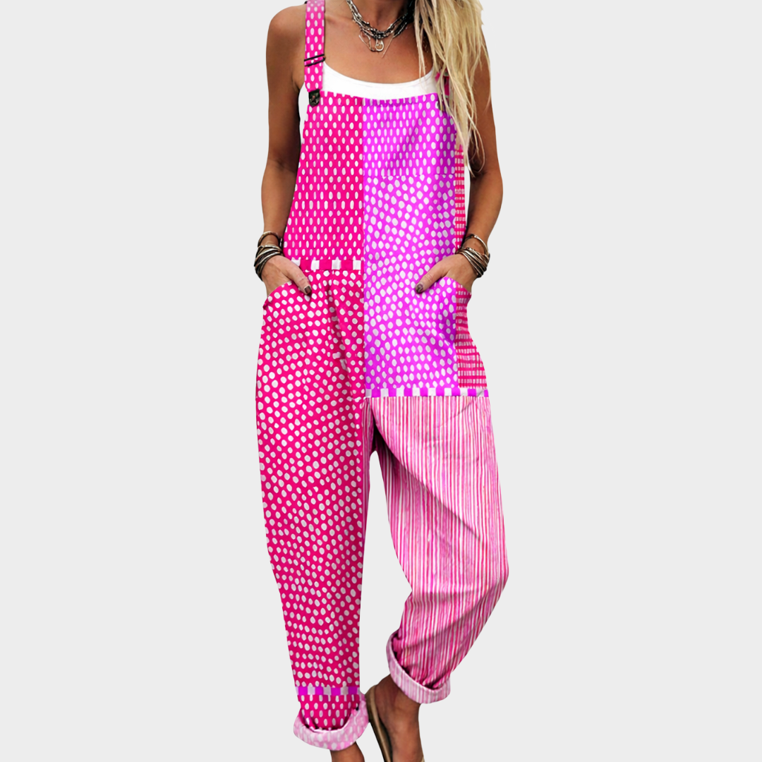 Printed work overalls