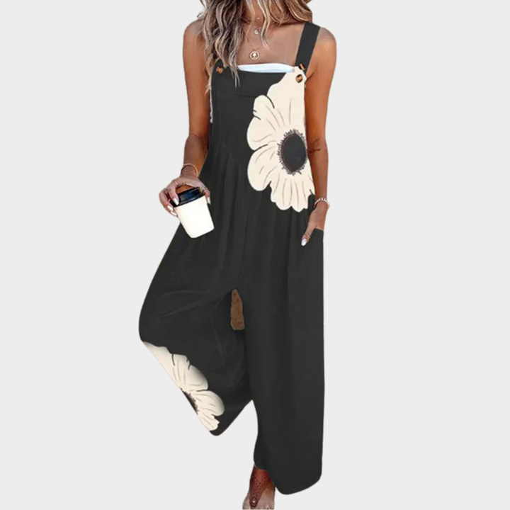 Laura™ - ELEGANT JUMPSUIT WITH DECONSTRUCTED CUT