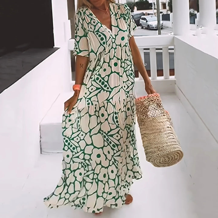 Greta | Elegant Maxi Dress Effortless Style
