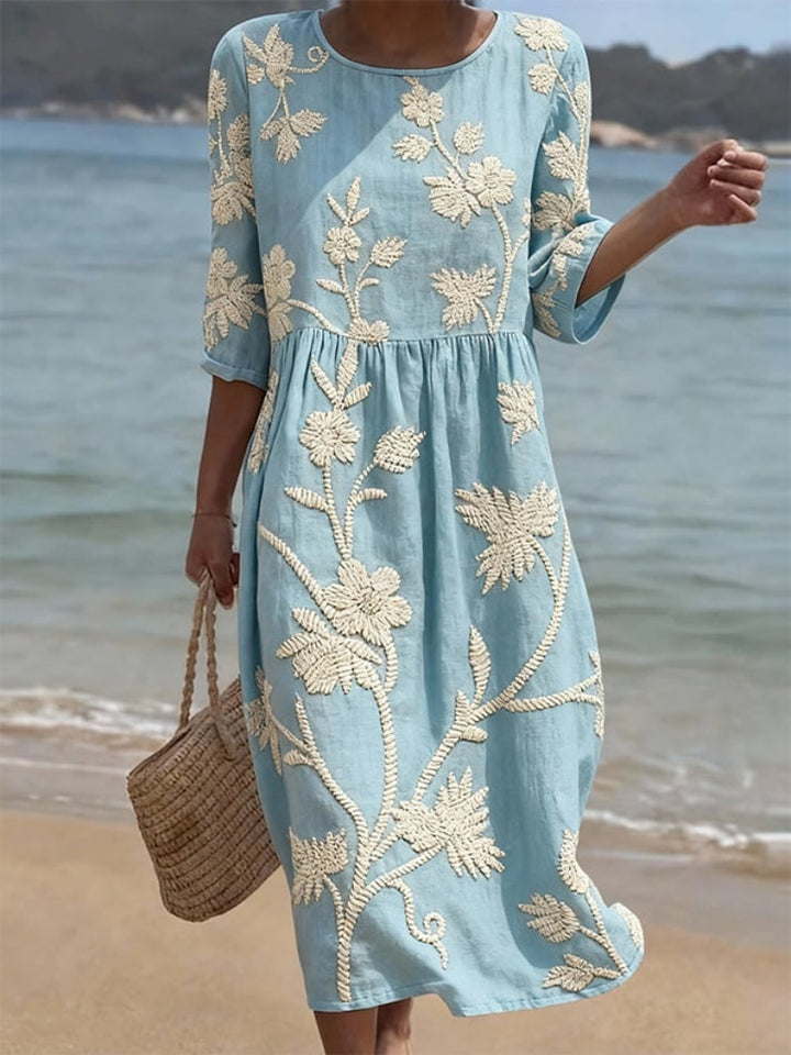 Scarlett | Casual Women's Dress with Floral Print