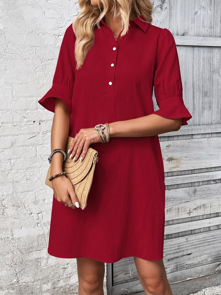 Kylie | Elegant Ruffle Dress