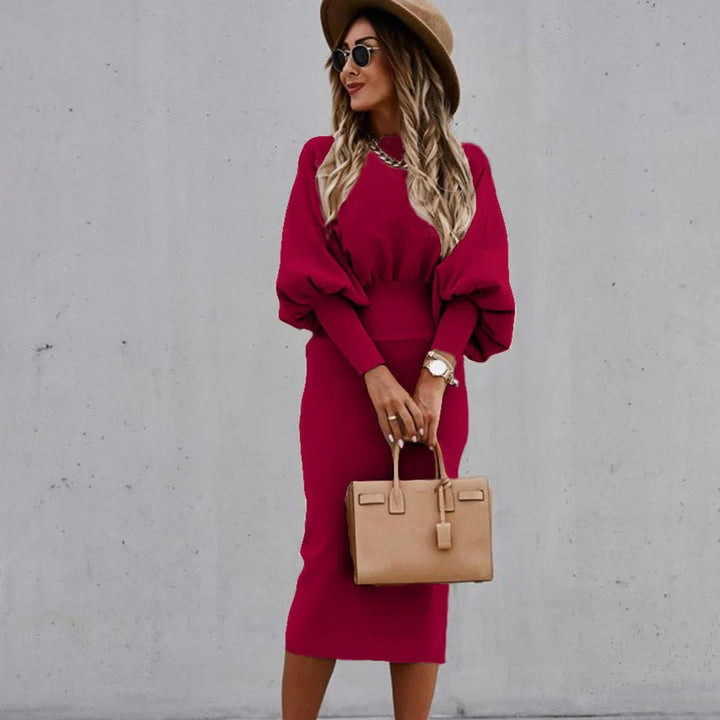 Beatrice | Elegant Puff Sleeve Dress