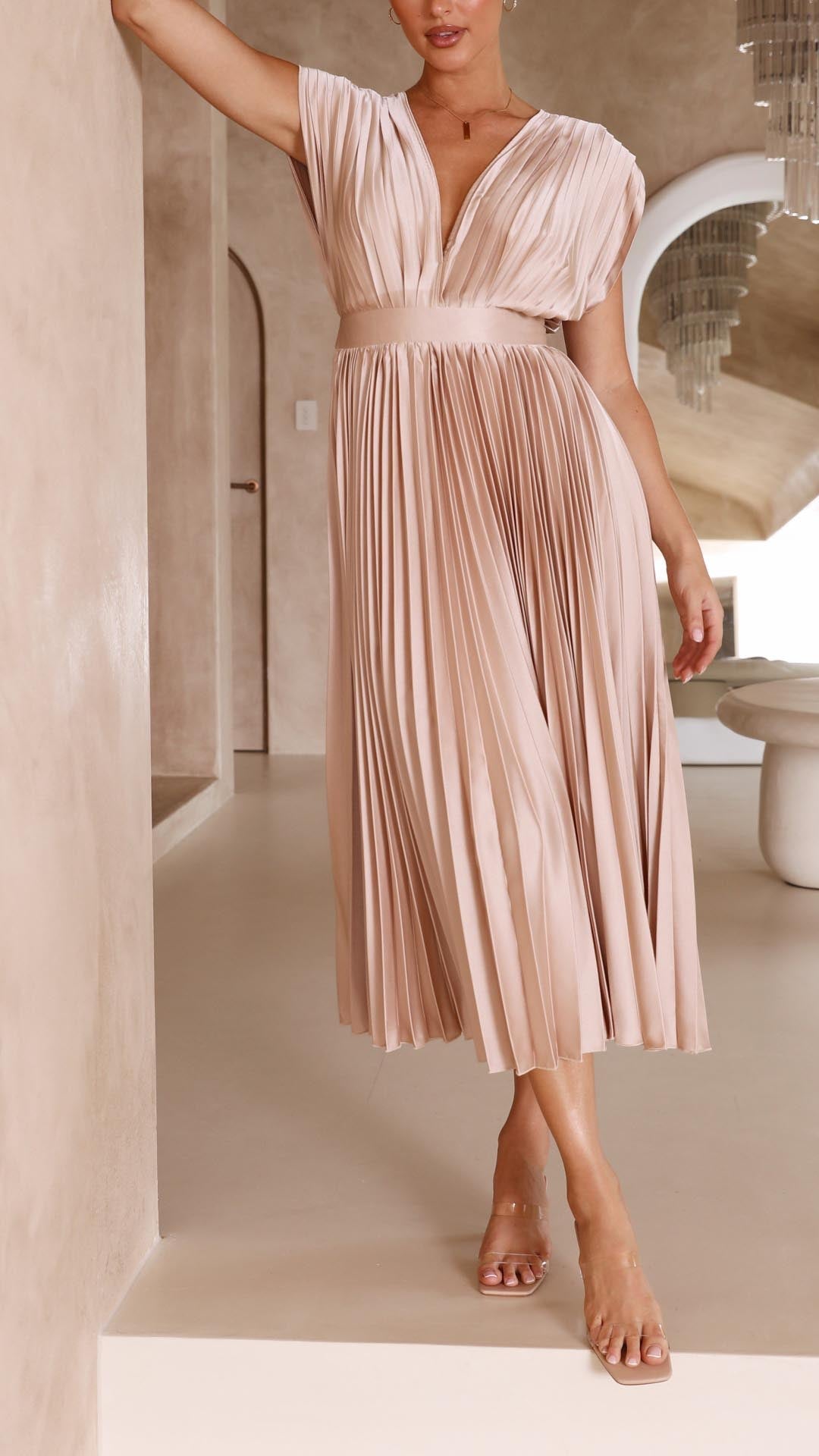 Tamara | Elegant Pleated Dress For Every Occasion