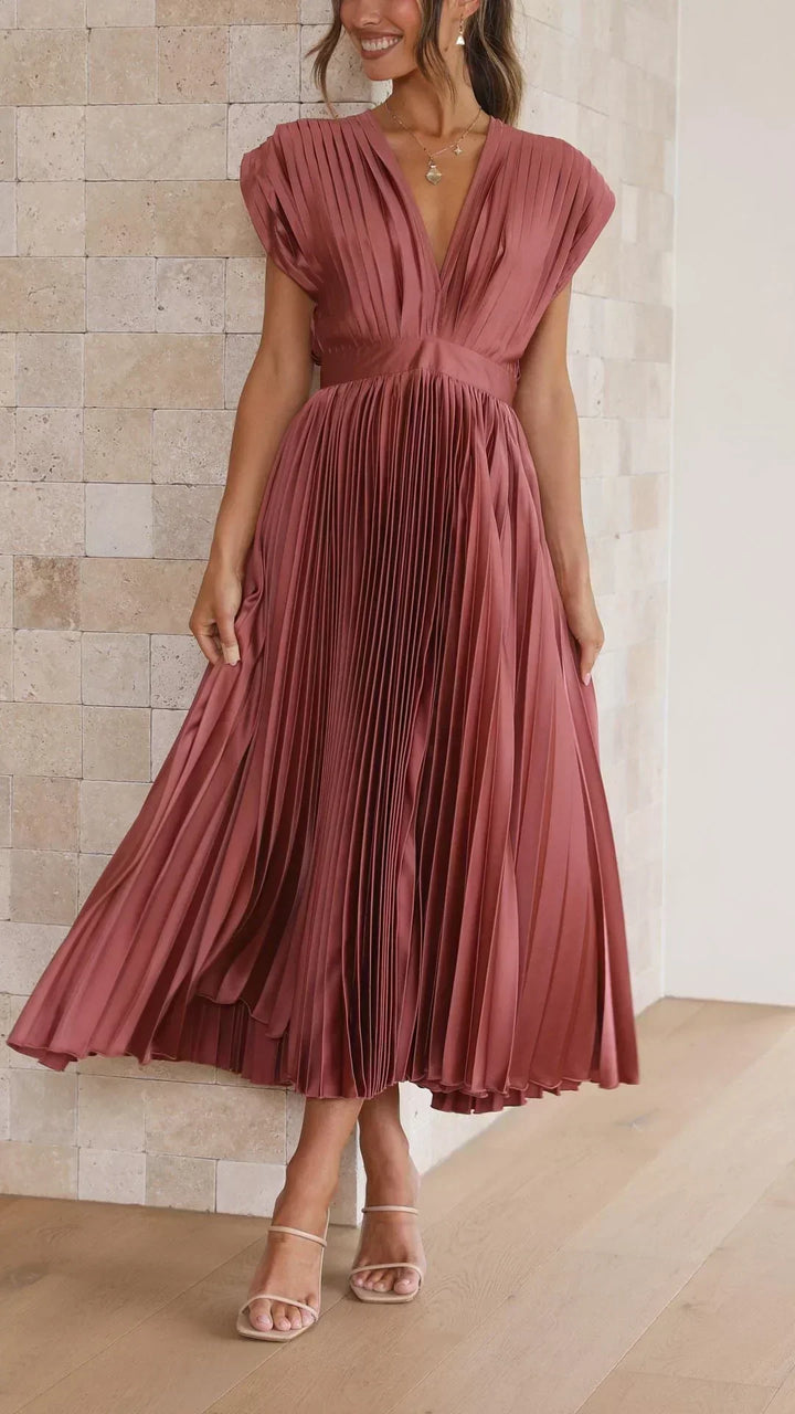 Tamara | Elegant Pleated Dress For Every Occasion