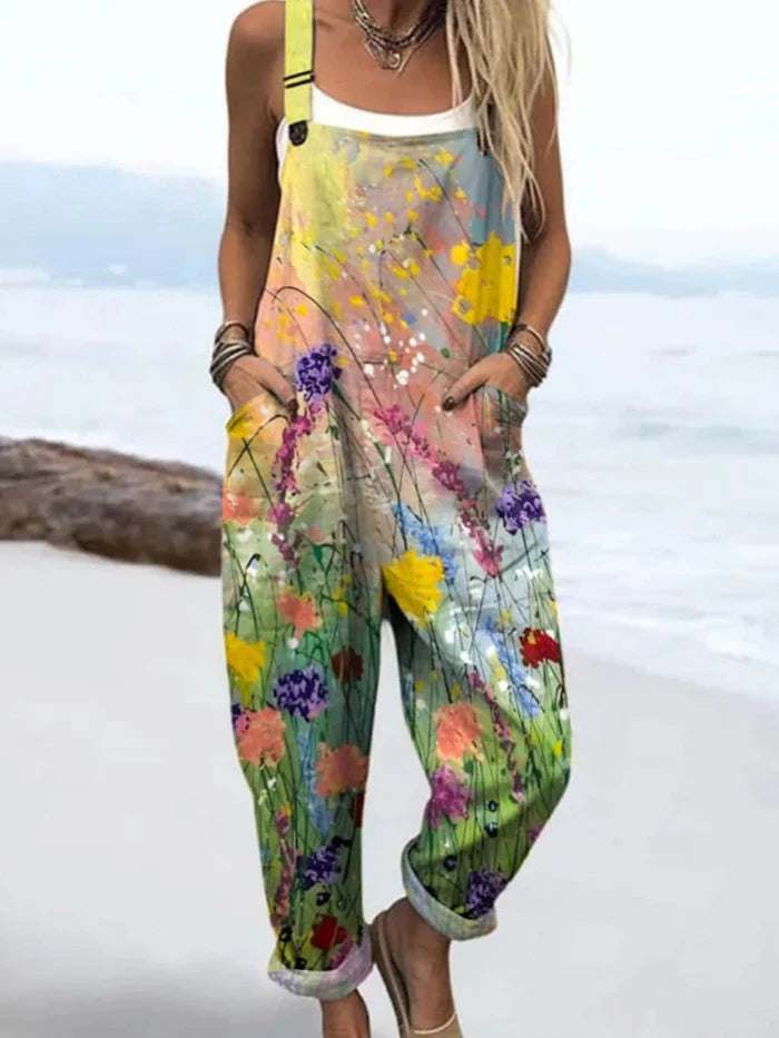 Bella | Lightweight Vintage Jumpsuit