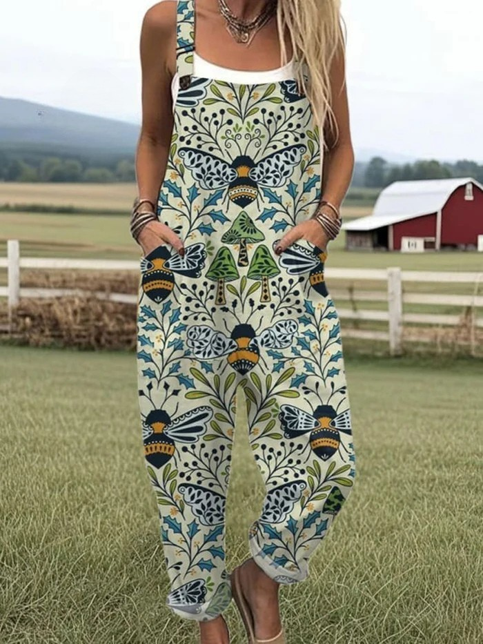 Bella | Lightweight Vintage Jumpsuit