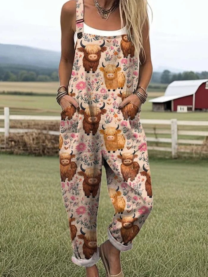 Bella | Lightweight Vintage Jumpsuit