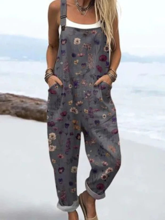 Bella | Lightweight Vintage Jumpsuit