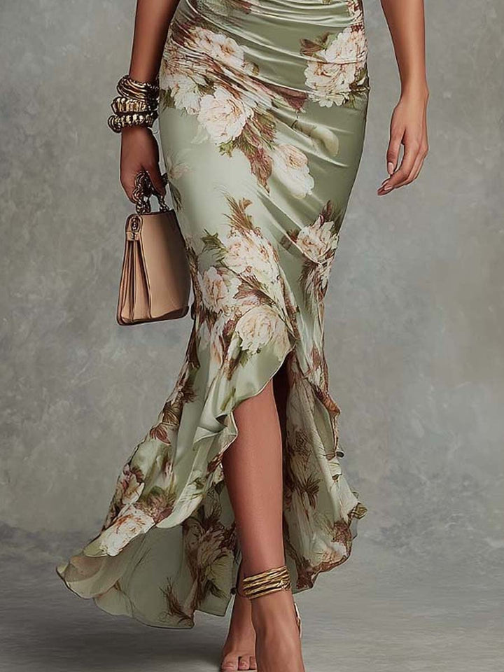 Yara | Elegant Asymmetrical Evening Dress