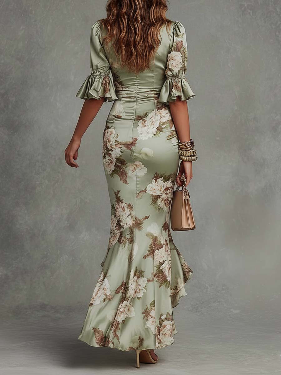 Yara | Elegant Asymmetrical Evening Dress