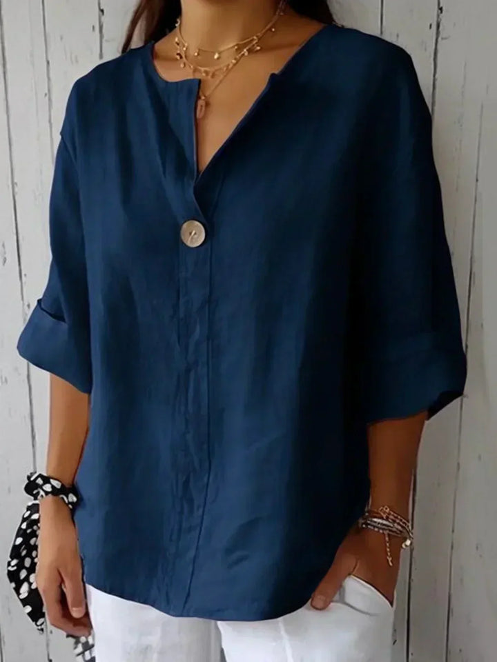 Carla | Casual V-Neck Blouse