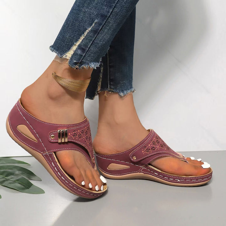 Lauren | Wedge Support Sandals
