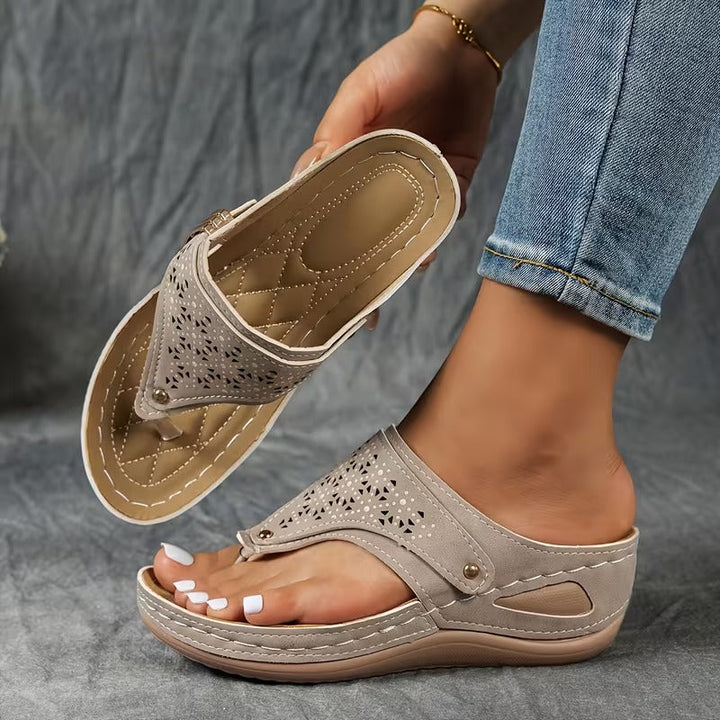 Lauren | Wedge Support Sandals