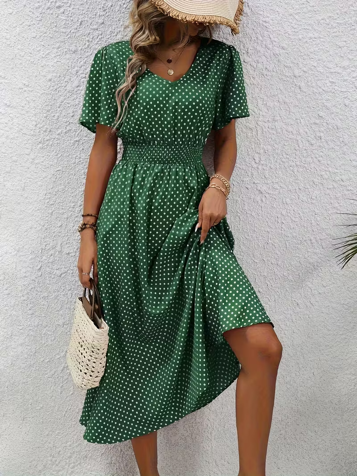 Casey | Timeless Polka Dot Elegance