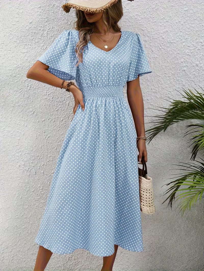 Casey | Timeless Polka Dot Elegance