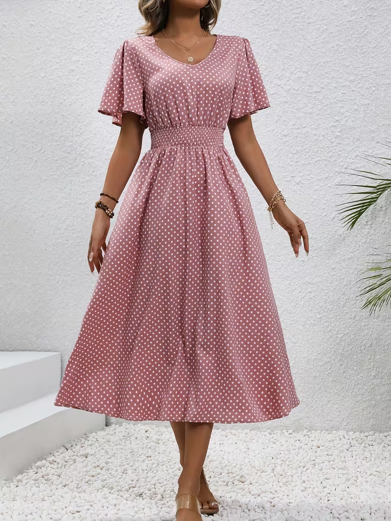 Casey | Timeless Polka Dot Elegance
