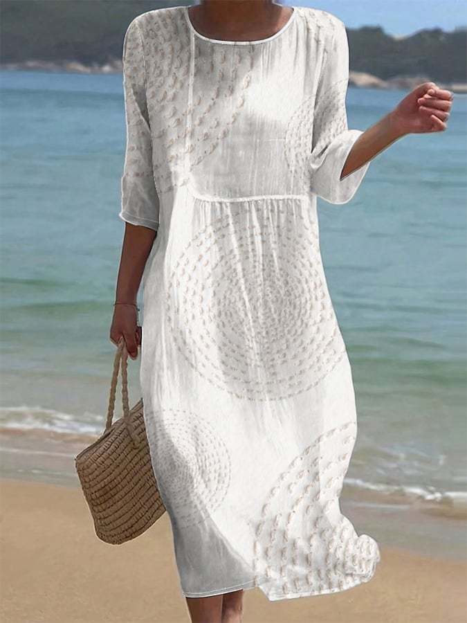 Rosie | Embroidered Casual Women's Dress
