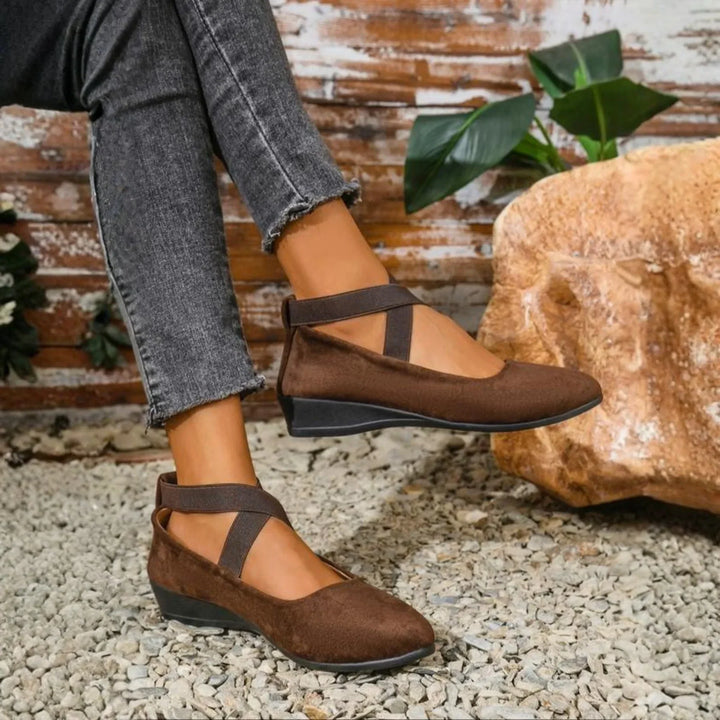 Angelina | Closed Wedge Ballerina Shoes