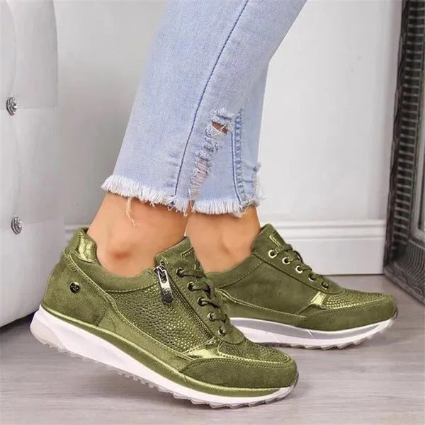 Juliana | Zip-up Sneakers