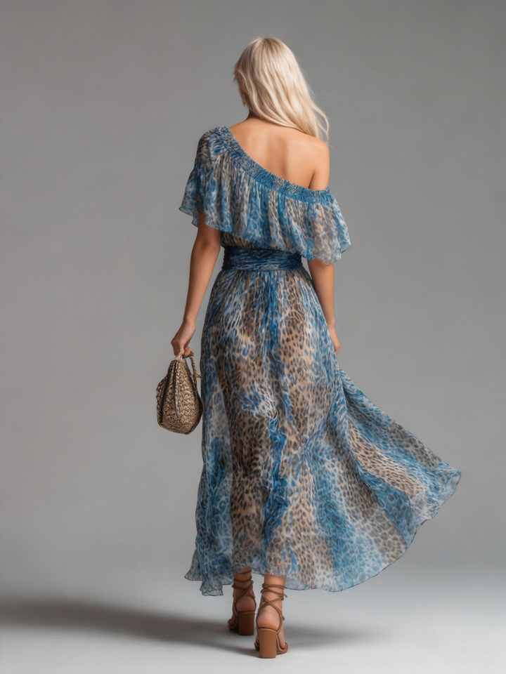 Janet | Elegant Off-Shoulder Evening Dress