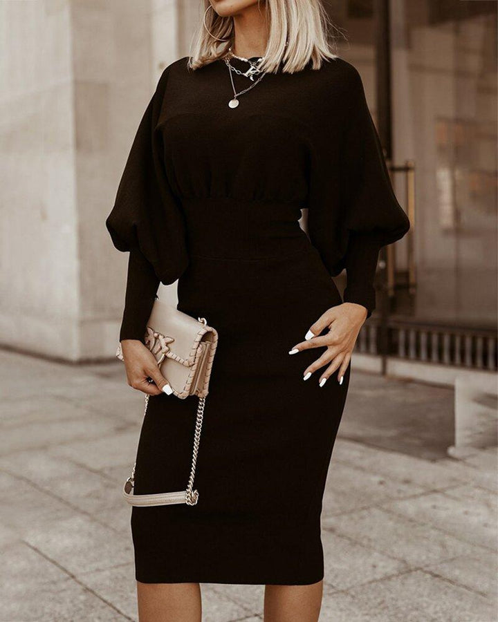 Beatrice | Elegant Puff Sleeve Dress