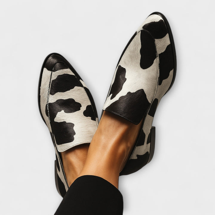 Paulina | Bold Printed Statement Heels
