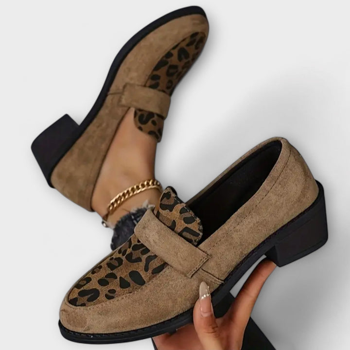Daniela | Leopard Print Slip-On Comfort