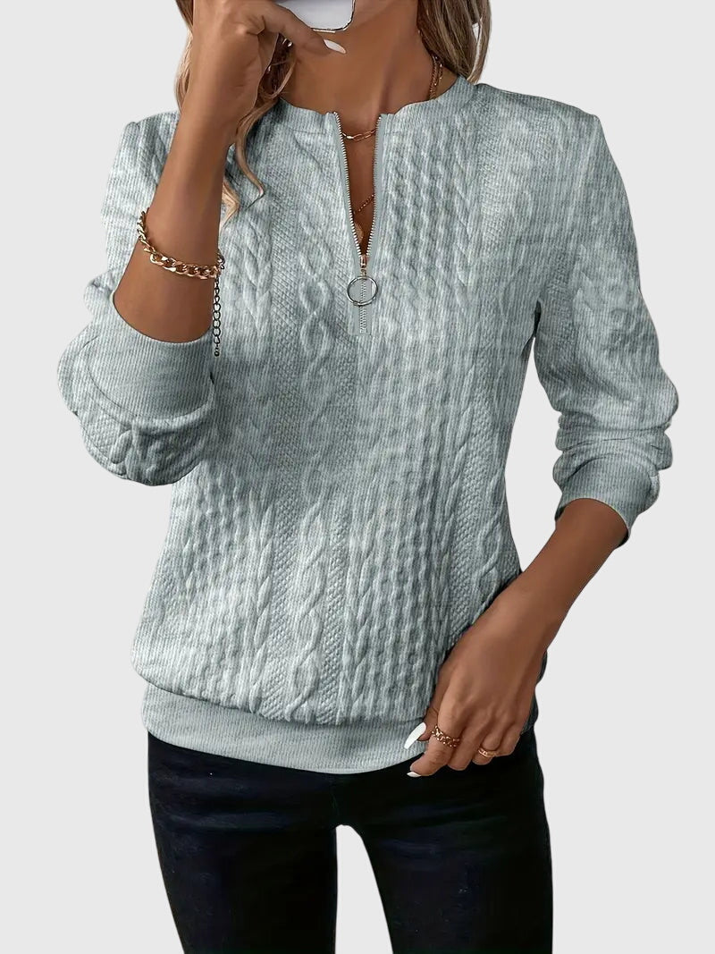 Harmony | Sweater with Zipper
