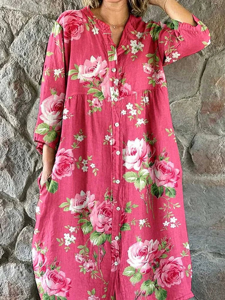 Maddie | Timeless Floral Print Dress