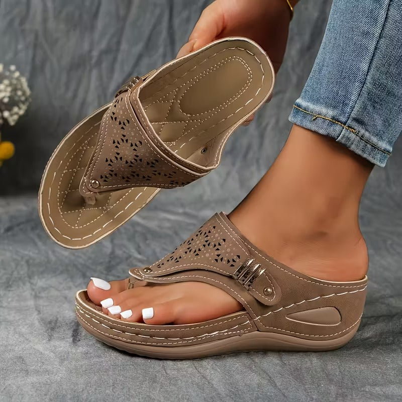 Lauren | Wedge Support Sandals