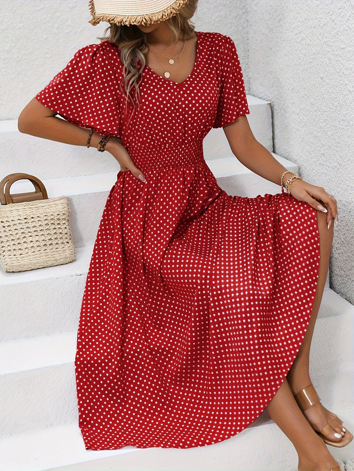 Casey | Timeless Polka Dot Elegance